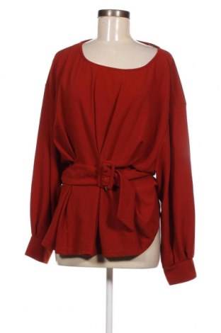 Γυναικεία μπλούζα Amisu, Μέγεθος XL, Χρώμα Καφέ, Τιμή 11,75 €
