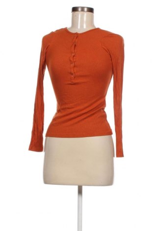 Дамска блуза Amisu, Размер XS, Цвят Оранжев, Цена 19,00 лв.