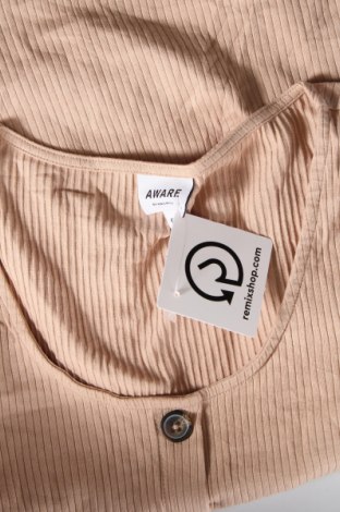 Дамска блуза Aware by Vero Moda, Размер S, Цвят Бежов, Цена 15,00 лв.