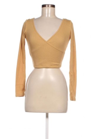 Дамска блуза BDG, Размер XS, Цвят Жълт, Цена 10,80 лв.