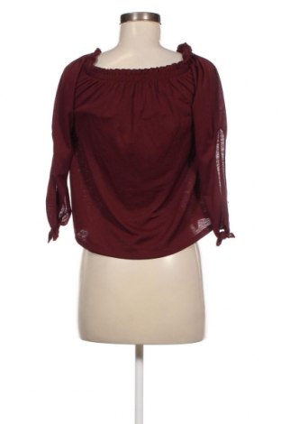 Damen Shirt Bershka, Größe XS, Farbe Rot, Preis 2,12 €