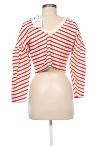 Γυναικεία μπλούζα Bershka, Μέγεθος M, Χρώμα  Μπέζ, Τιμή 7,69 €
