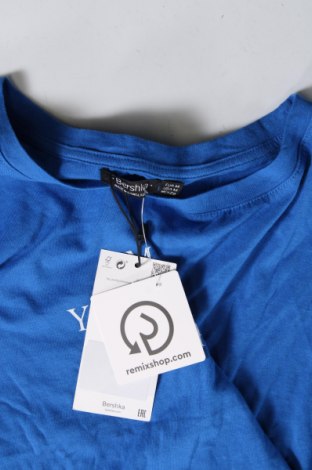 Damen Shirt Bershka, Größe M, Farbe Blau, Preis 5,12 €