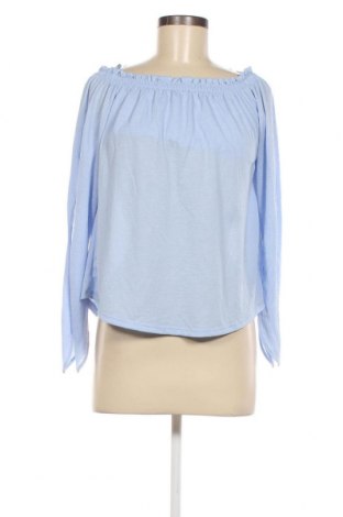 Damen Shirt Bershka, Größe M, Farbe Blau, Preis 3,44 €