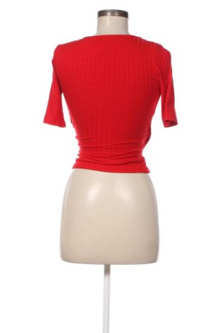 Bluză de femei Bershka, Mărime S, Culoare Roșu, Preț 40,80 Lei