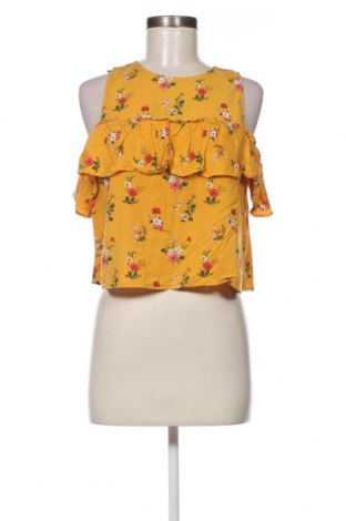 Damen Shirt Bershka, Größe L, Farbe Gelb, Preis € 9,62