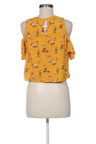 Дамска блуза Bershka, Размер L, Цвят Жълт, Цена 18,82 лв.
