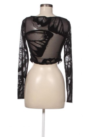 Дамска блуза Bershka, Размер M, Цвят Черен, Цена 31,00 лв.