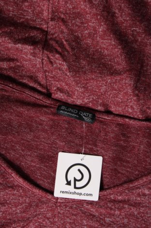 Γυναικεία μπλούζα Blind Date, Μέγεθος XL, Χρώμα Κόκκινο, Τιμή 4,11 €