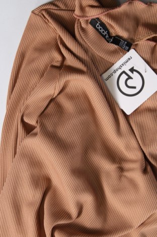 Γυναικεία μπλούζα Boohoo, Μέγεθος XS, Χρώμα  Μπέζ, Τιμή 1,75 €