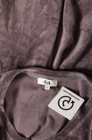 Γυναικεία μπλούζα C&A, Μέγεθος XS, Χρώμα Βιολετί, Τιμή 1,76 €