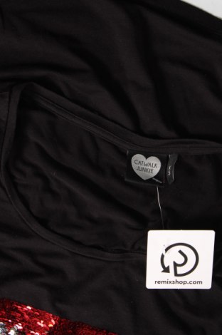 Γυναικεία μπλούζα Catwalk, Μέγεθος XS, Χρώμα Μαύρο, Τιμή 4,50 €