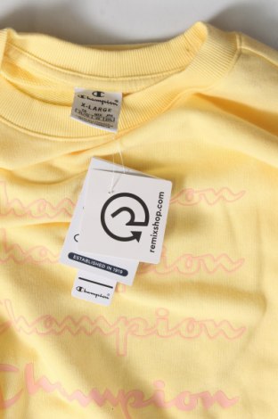 Γυναικεία μπλούζα Champion, Μέγεθος XL, Χρώμα Κίτρινο, Τιμή 27,84 €