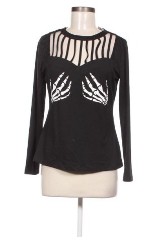 Γυναικεία μπλούζα ChicMe, Μέγεθος L, Χρώμα Μαύρο, Τιμή 11,75 €