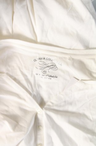 Γυναικεία μπλούζα Clarina Collection, Μέγεθος XXL, Χρώμα Εκρού, Τιμή 8,34 €