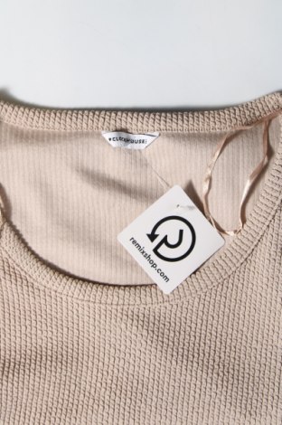 Γυναικεία μπλούζα Clockhouse, Μέγεθος L, Χρώμα  Μπέζ, Τιμή 3,17 €