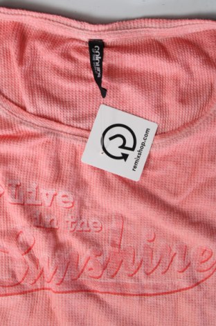 Дамска блуза Colours Of The World, Размер M, Цвят Розов, Цена 3,99 лв.