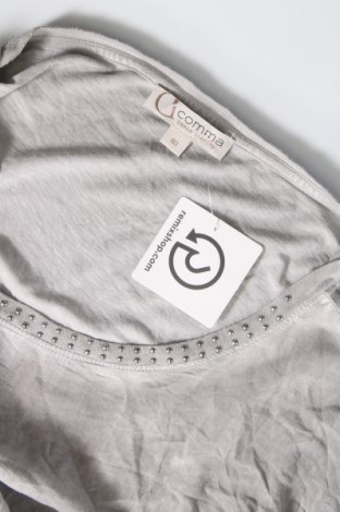 Γυναικεία μπλούζα Comma,, Μέγεθος M, Χρώμα Γκρί, Τιμή 17,39 €