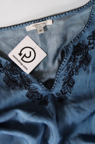 Γυναικεία μπλούζα Comma,, Μέγεθος XS, Χρώμα Μπλέ, Τιμή 10,46 €