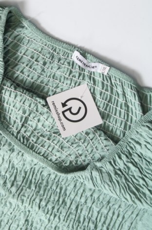 Damen Shirt Creme Fraiche, Größe M, Farbe Grün, Preis 4,91 €