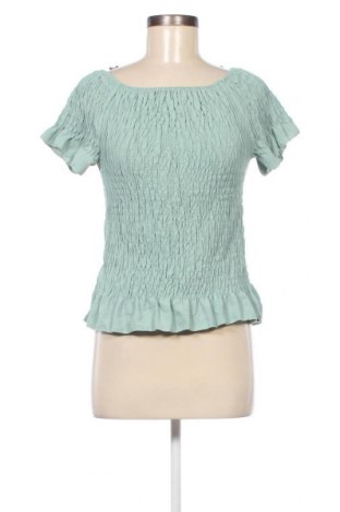 Дамска блуза Creme Fraiche, Размер M, Цвят Зелен, Цена 10,80 лв.