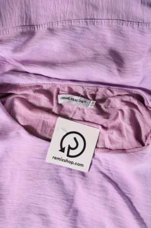 Γυναικεία μπλούζα Creme Fraiche, Μέγεθος S, Χρώμα Βιολετί, Τιμή 2,52 €