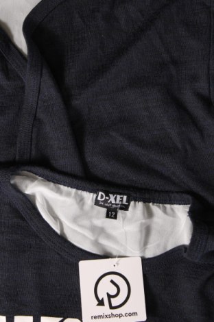 Γυναικεία μπλούζα D-Xel, Μέγεθος M, Χρώμα Μπλέ, Τιμή 3,89 €
