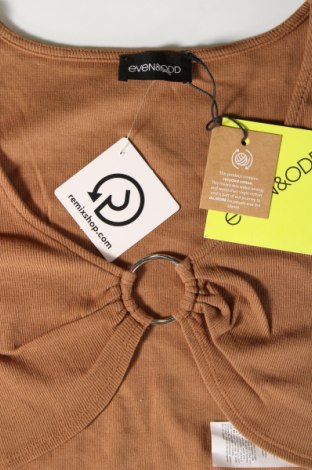 Γυναικεία μπλούζα Even&Odd, Μέγεθος M, Χρώμα Καφέ, Τιμή 3,68 €