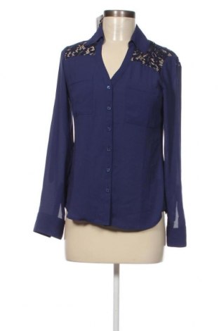 Γυναικεία μπλούζα Express, Μέγεθος XS, Χρώμα Μπλέ, Τιμή 2,08 €