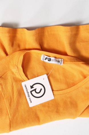 Дамска блуза Fb Sister, Размер XS, Цвят Жълт, Цена 7,60 лв.