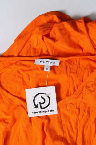Γυναικεία μπλούζα Floyd, Μέγεθος XS, Χρώμα Πορτοκαλί, Τιμή 2,97 €