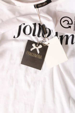 Γυναικεία μπλούζα Fracomina, Μέγεθος M, Χρώμα Λευκό, Τιμή 18,40 €