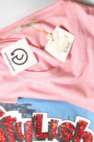 Γυναικεία μπλούζα Fracomina, Μέγεθος L, Χρώμα Ρόζ , Τιμή 6,31 €