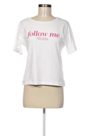 Γυναικεία μπλούζα Fracomina, Μέγεθος M, Χρώμα Λευκό, Τιμή 15,77 €