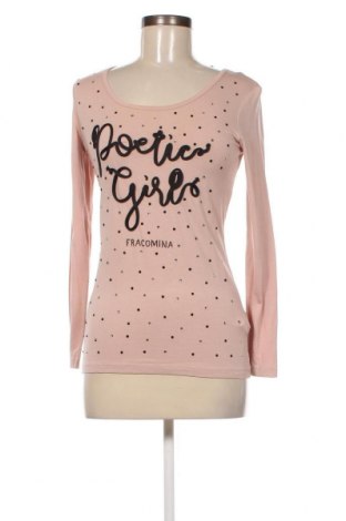 Γυναικεία μπλούζα Fracomina, Μέγεθος S, Χρώμα  Μπέζ, Τιμή 17,88 €