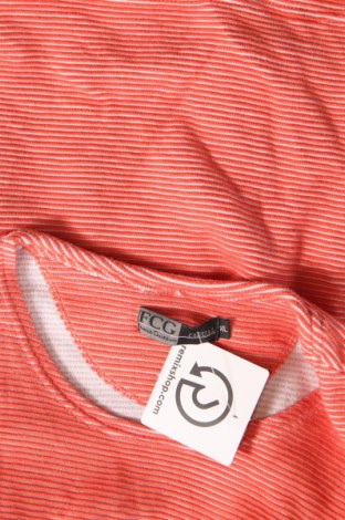 Γυναικεία μπλούζα Franco Callegari, Μέγεθος XL, Χρώμα Πορτοκαλί, Τιμή 10,00 €