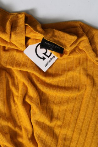 Дамска блуза Free Quent, Размер XL, Цвят Жълт, Цена 7,41 лв.