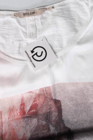 Γυναικεία μπλούζα Garcia Jeans, Μέγεθος L, Χρώμα Λευκό, Τιμή 5,03 €