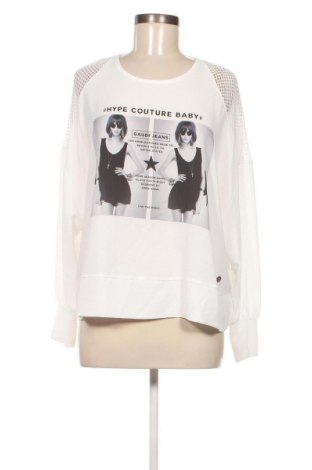 Damen Shirt Gaudi Jeans, Größe M, Farbe Weiß, Preis € 5,78