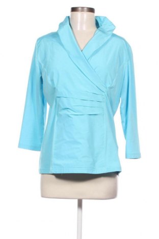 Дамска блуза Gina Laura, Размер M, Цвят Син, Цена 8,21 лв.