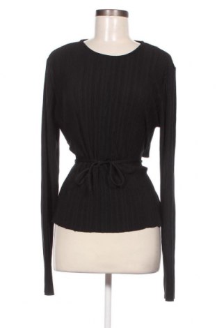 Γυναικεία μπλούζα Gina Tricot, Μέγεθος XL, Χρώμα Μαύρο, Τιμή 8,45 €