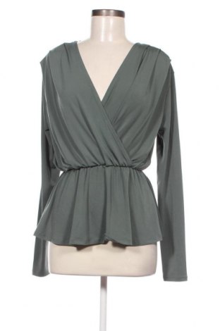 Дамска блуза Gina Tricot, Размер M, Цвят Зелен, Цена 6,75 лв.
