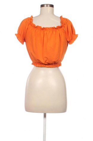 Дамска блуза Gina Tricot, Размер L, Цвят Оранжев, Цена 5,20 лв.