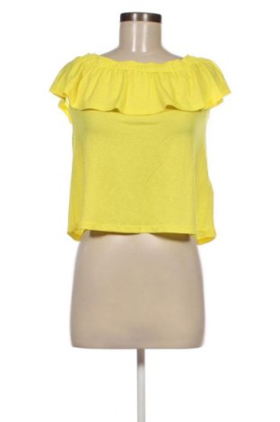 Дамска блуза Gina Tricot, Размер S, Цвят Жълт, Цена 5,25 лв.