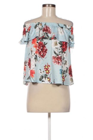 Дамска блуза Gina Tricot, Размер L, Цвят Син, Цена 16,00 лв.