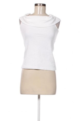 Damen Shirt Gina Tricot, Größe L, Farbe Weiß, Preis 5,12 €