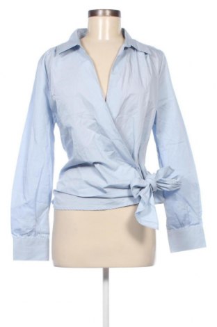 Damen Shirt Guido Maria Kretschmer for About You, Größe L, Farbe Blau, Preis 20,41 €