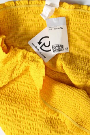 Дамска блуза H&M, Размер XL, Цвят Жълт, Цена 5,27 лв.