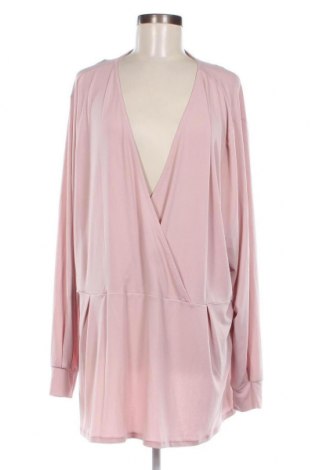 Bluză de femei H&M, Mărime 4XL, Culoare Roz, Preț 59,38 Lei