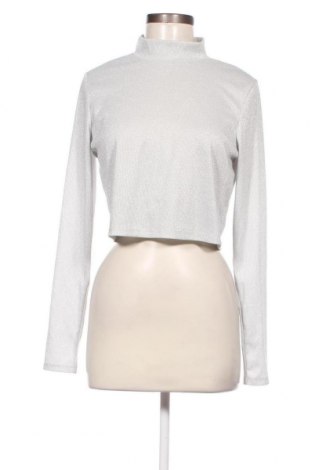 Дамска блуза H&M, Размер L, Цвят Сив, Цена 5,65 лв.